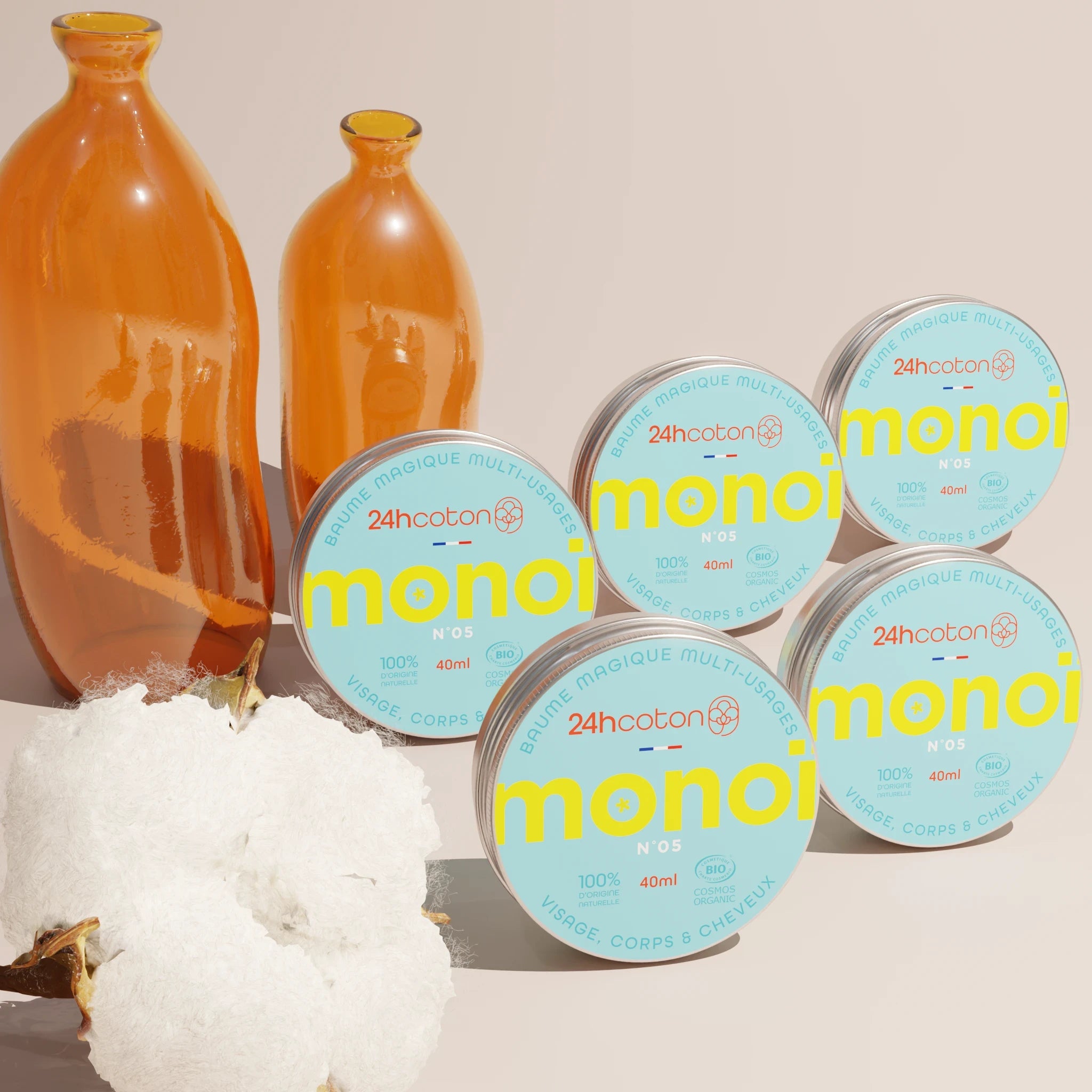 Baume Magique Multi-Usages PACK DE 5– MONOI