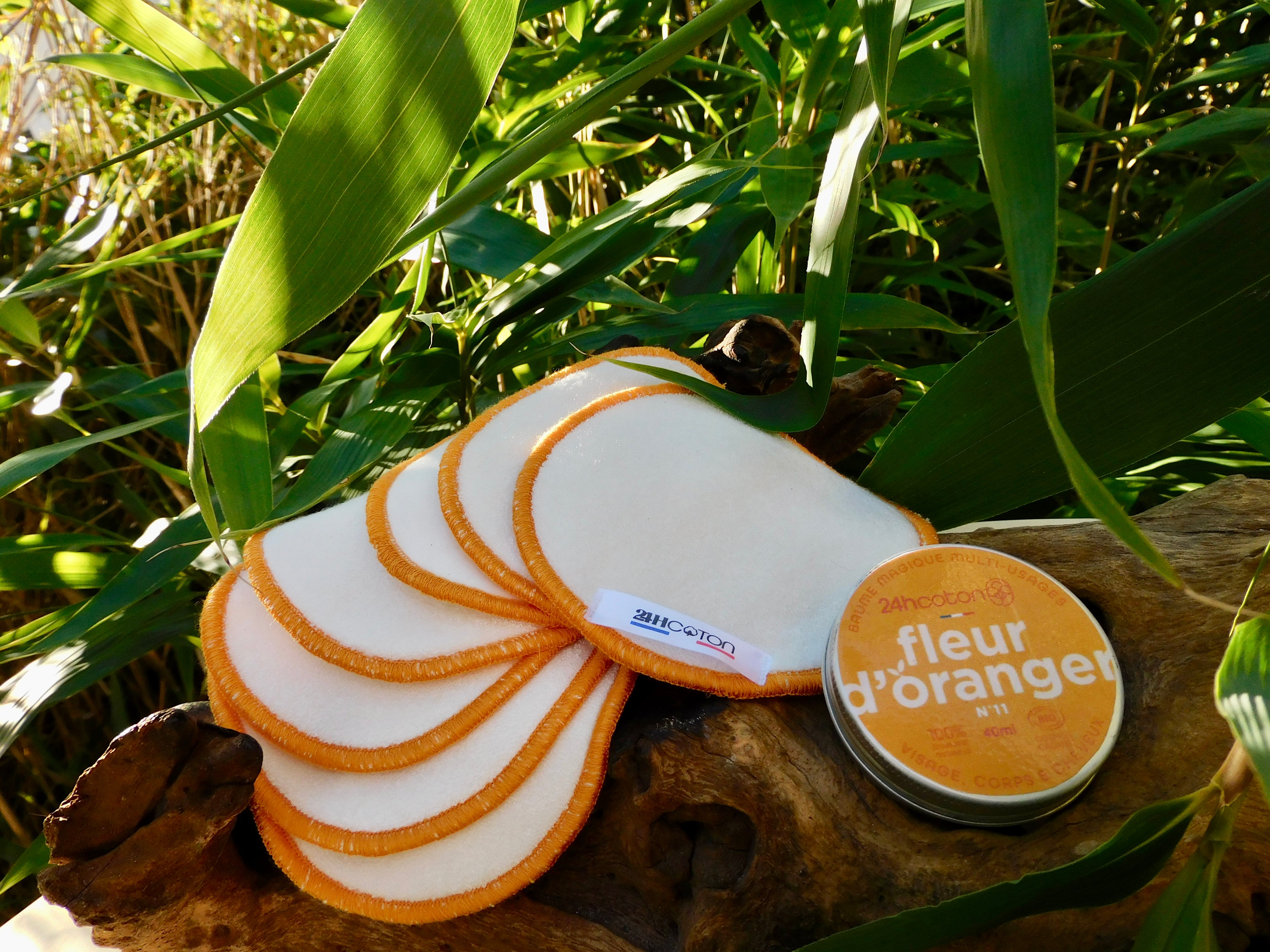 Coton démaquillant (7 Carrés démaquillants)