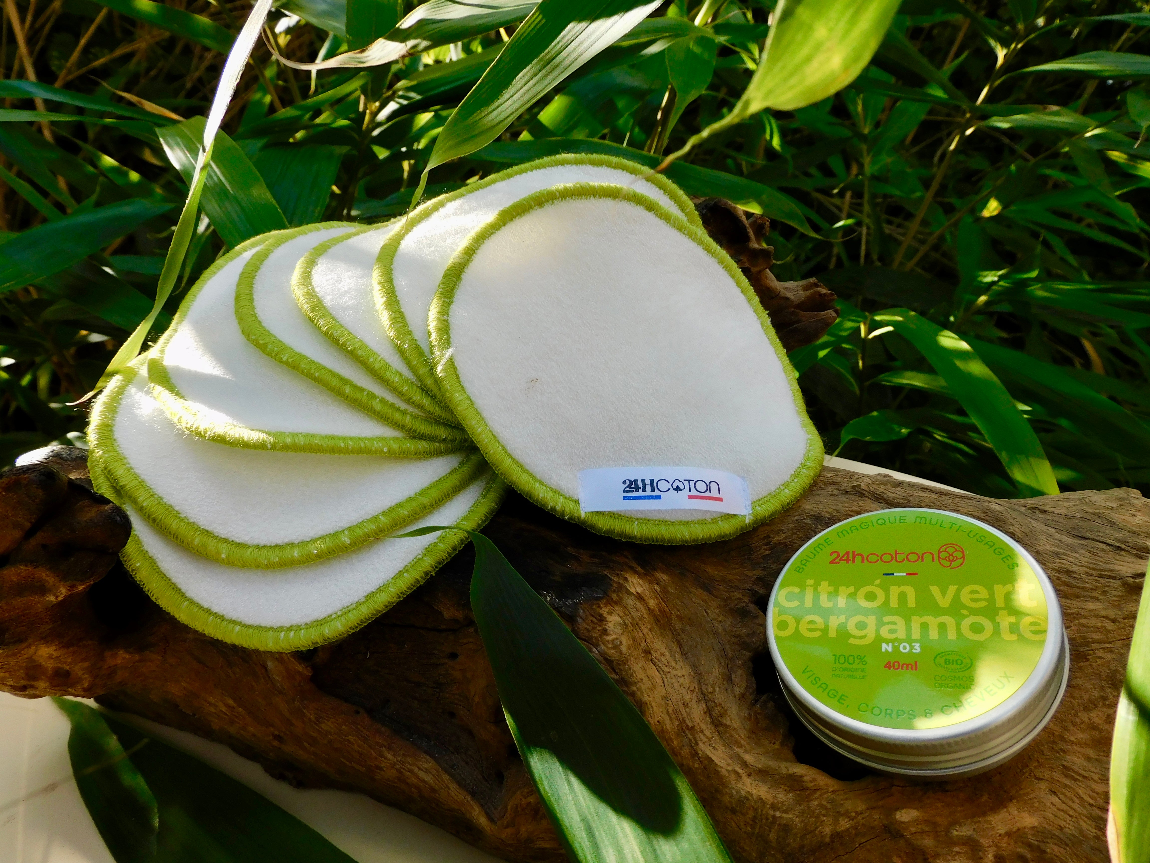 Coton démaquillant (7 Carrés démaquillants)