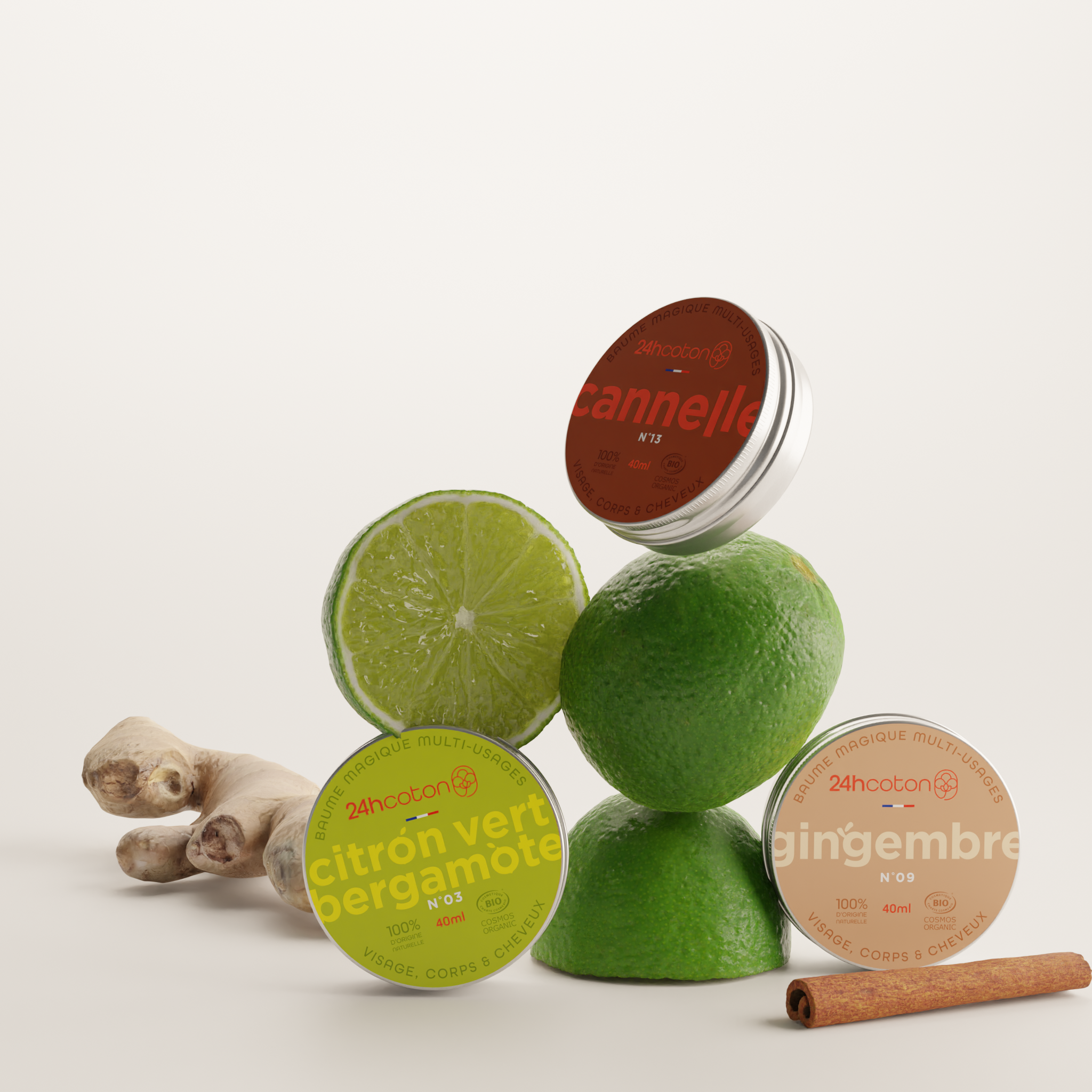 Baume Magique Multi-Usages DYNAMISANT– PACK DE 3