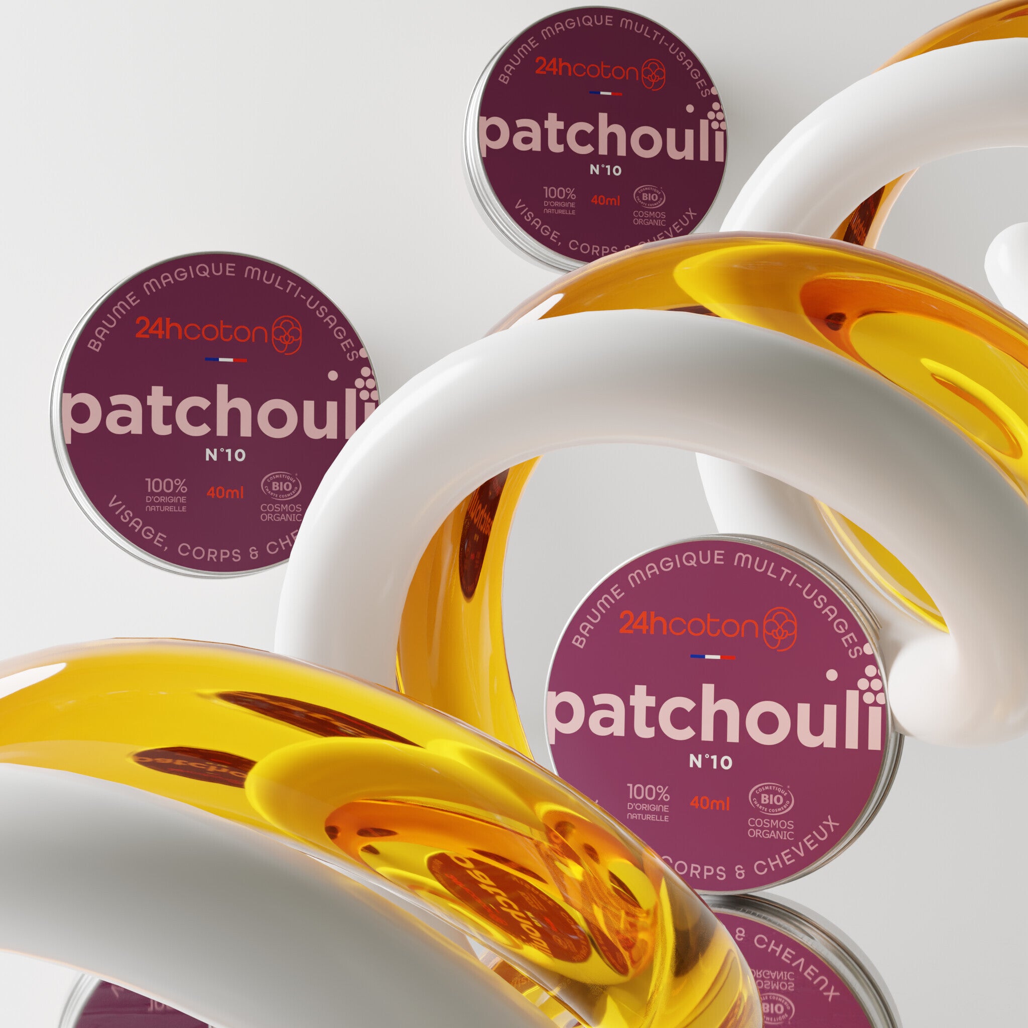 Baume Magique Multi-Usages PACK DE 3– PATCHOULI