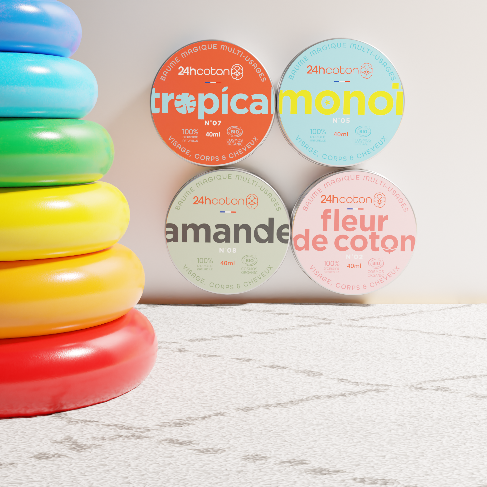 Baume Magique Multi-Usages ENFANT– PACK DE 4