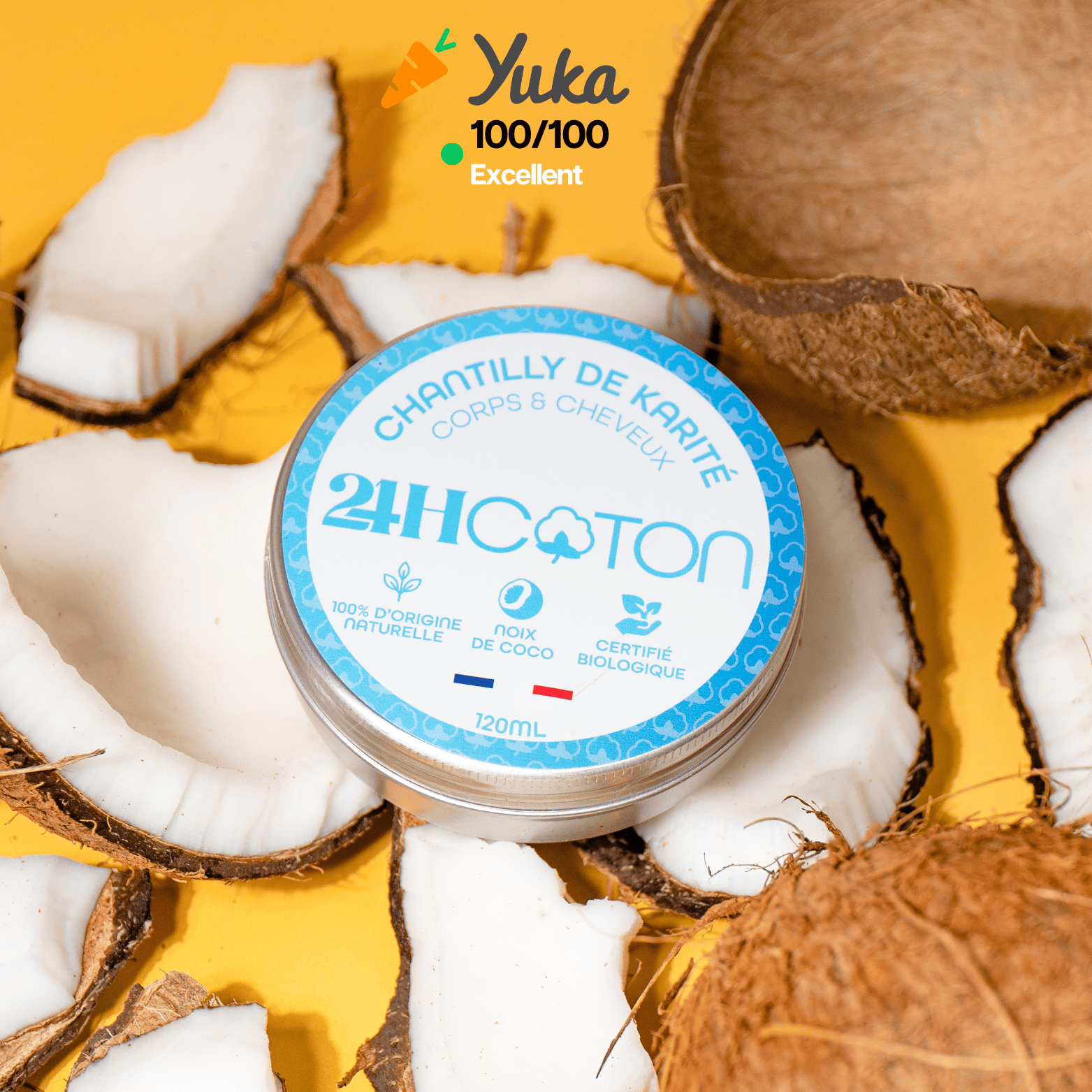 Chantilly de Karité (120ml) | Noix de Coco