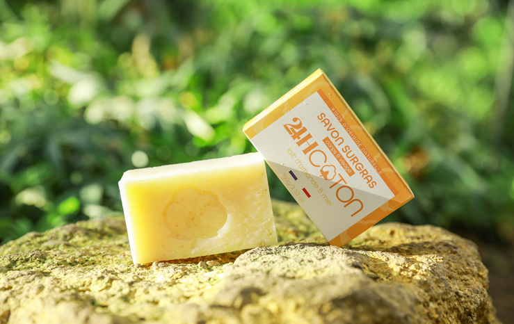 Savon Surgras | Lait d'Amande & Miel