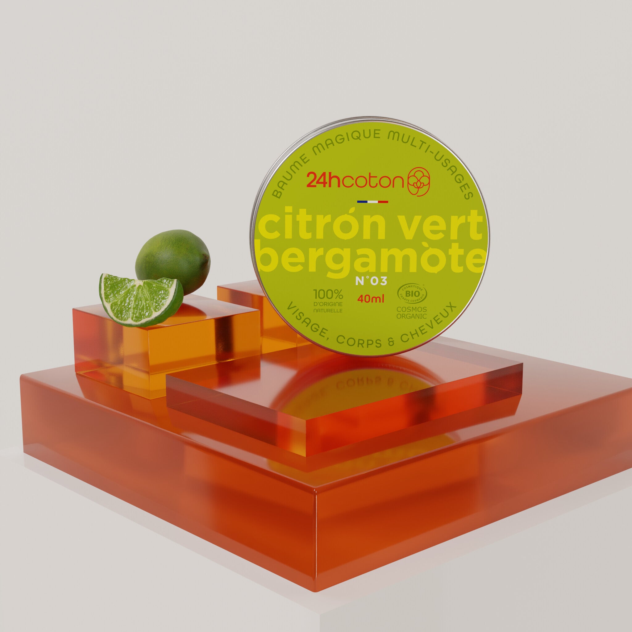 Baume Magique Multi-Usages 15 Parfums – CITRON VERT BERGAMOTE