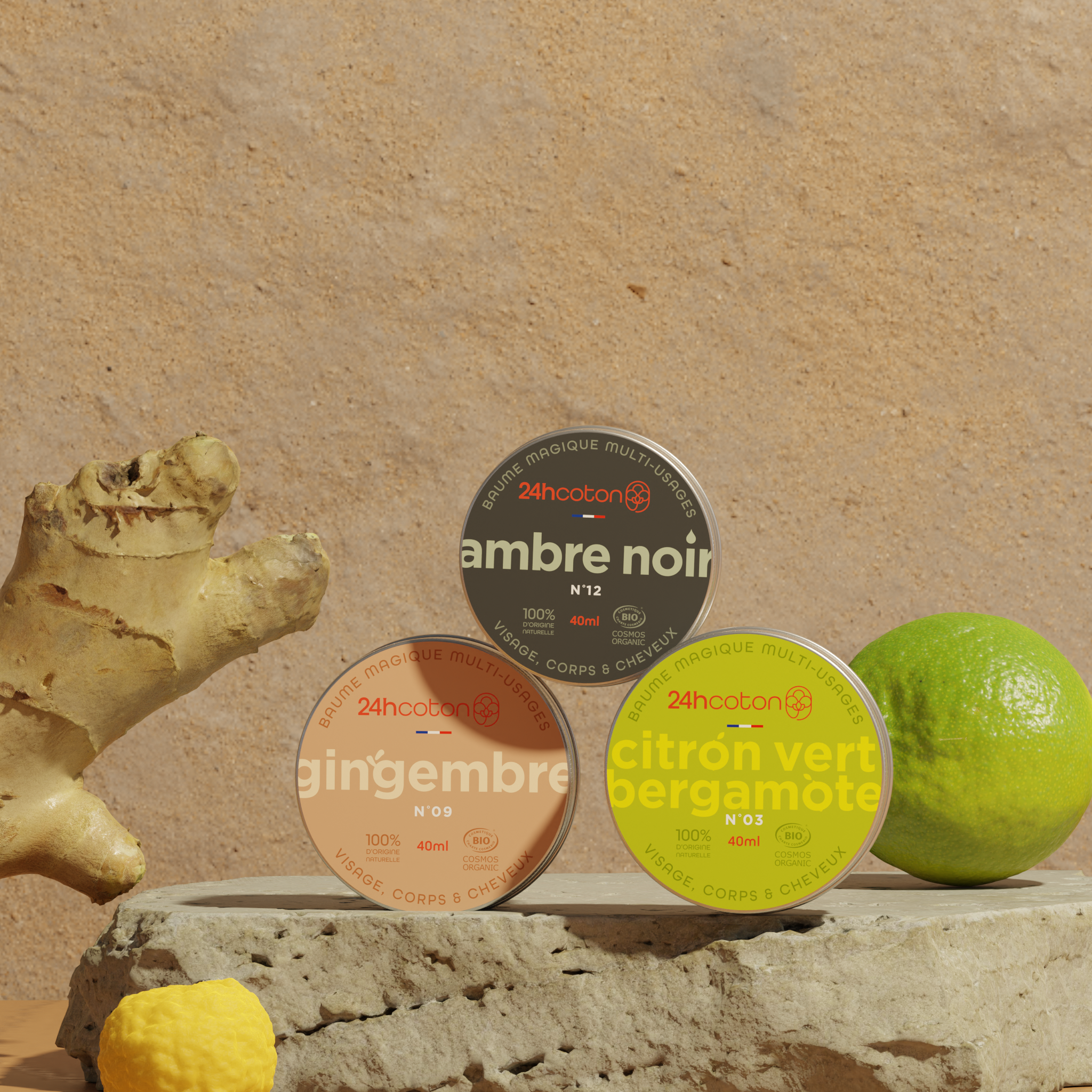 Baume Magique Multi-Usages TONIQUE - PACK DE 3