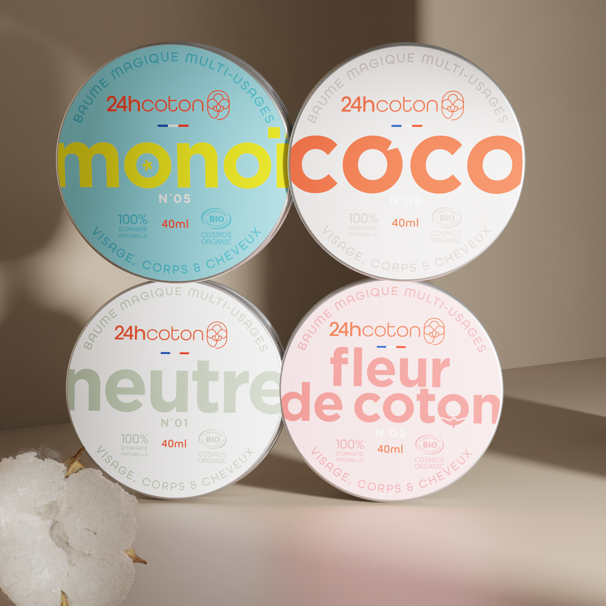 Baume Magique Multi-Usages DECOUVERTE– PACK DE 4