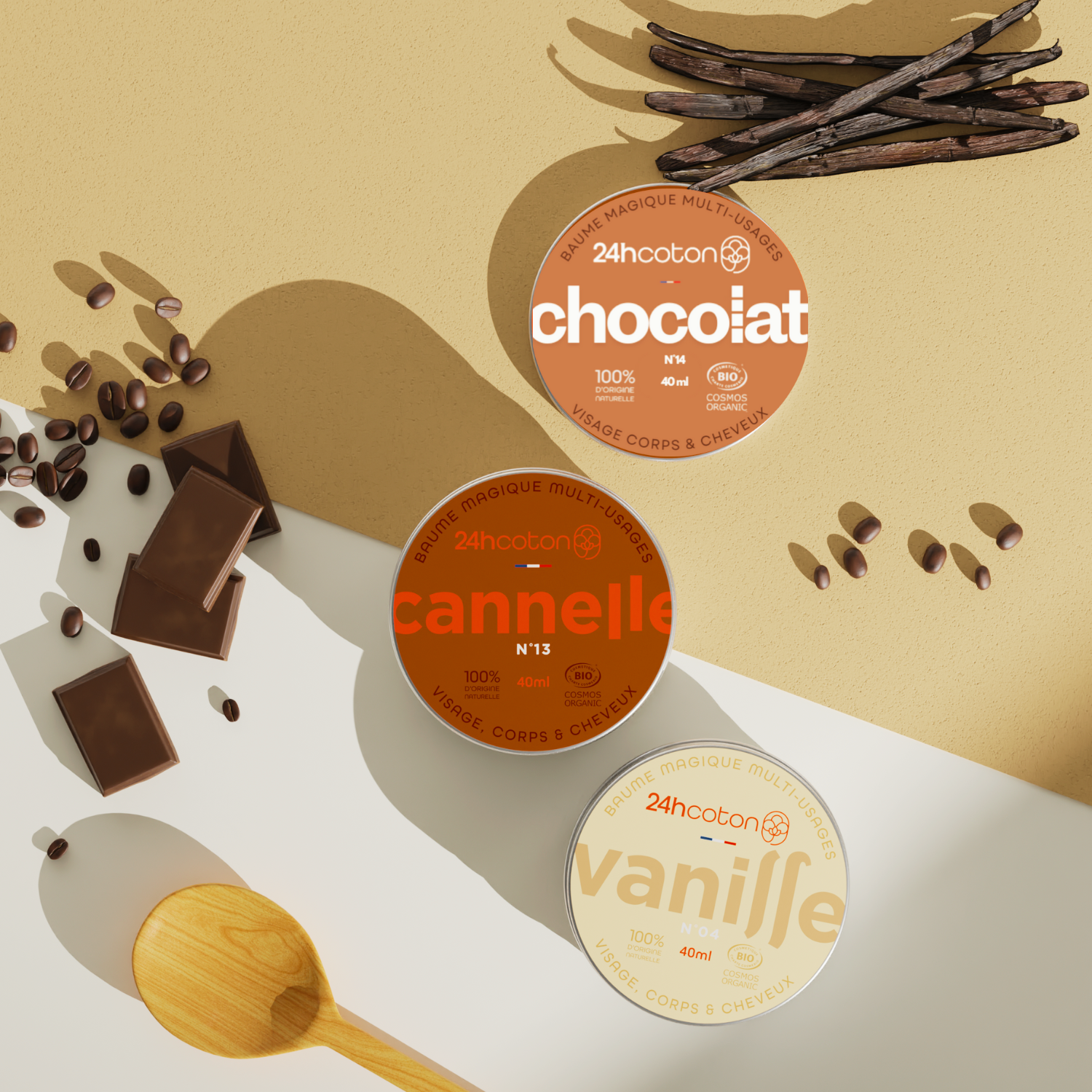 Baume Magique Multi-Usages GOURMAND– PACK DE 3