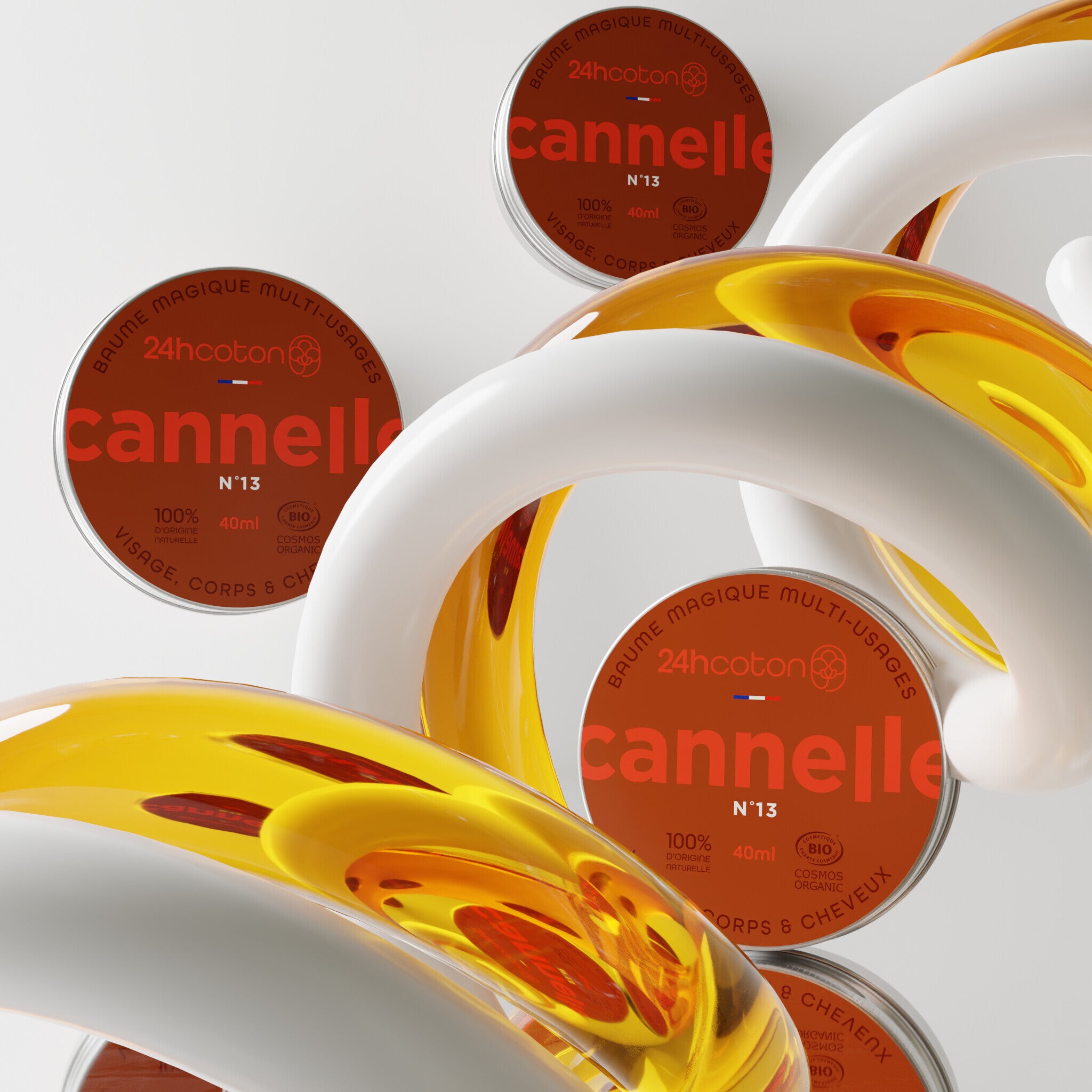 Baume Magique Multi-Usages PACK DE 3– CANNELLE