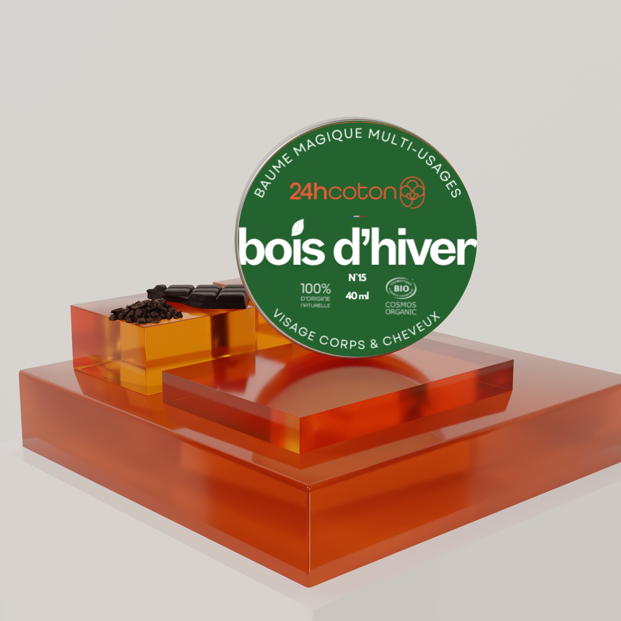 Baume Magique Multi-Usages 15 Parfums – BOIS D’HIVER