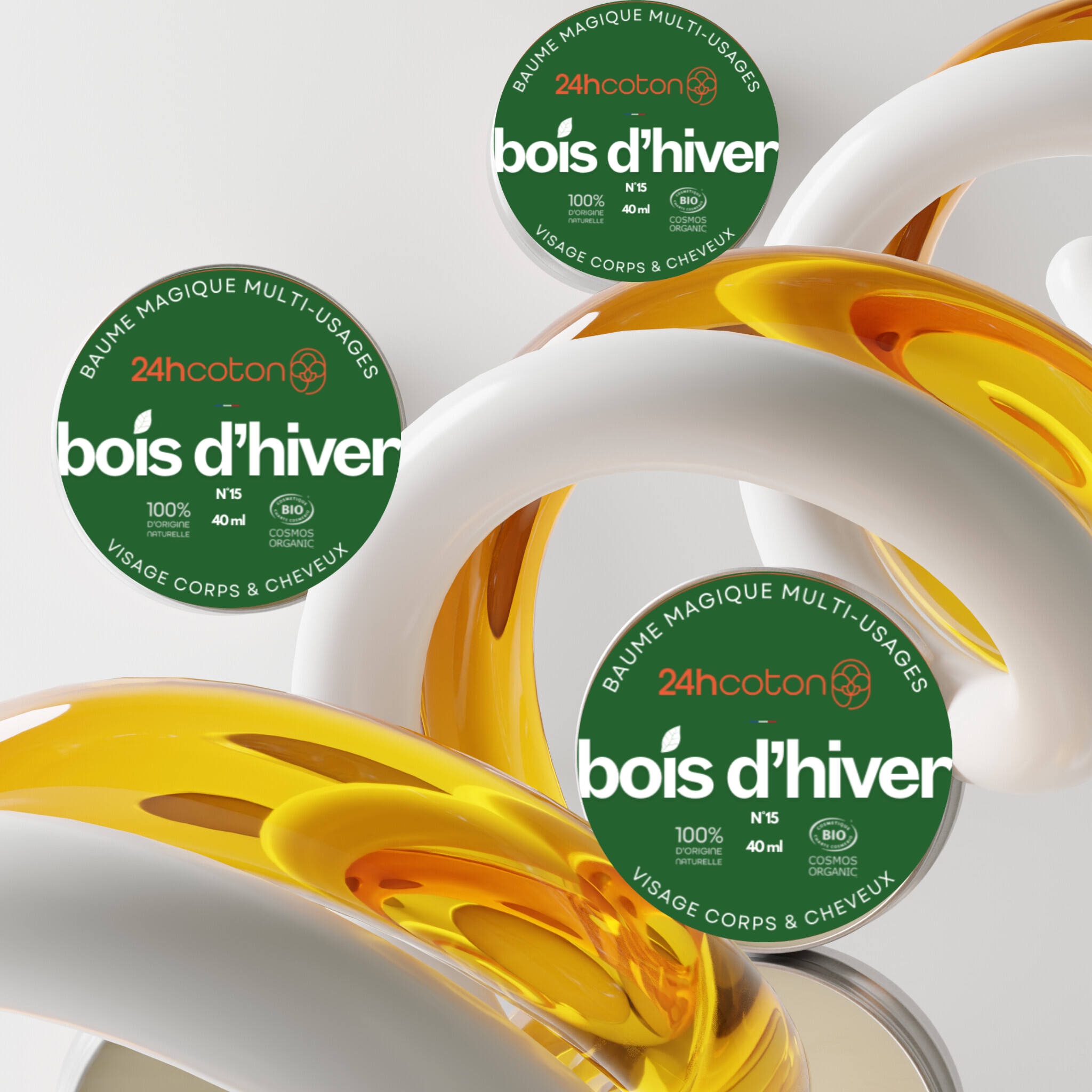 Baume Magique Multi-Usages PACK DE 3– BOIS D’HIVER