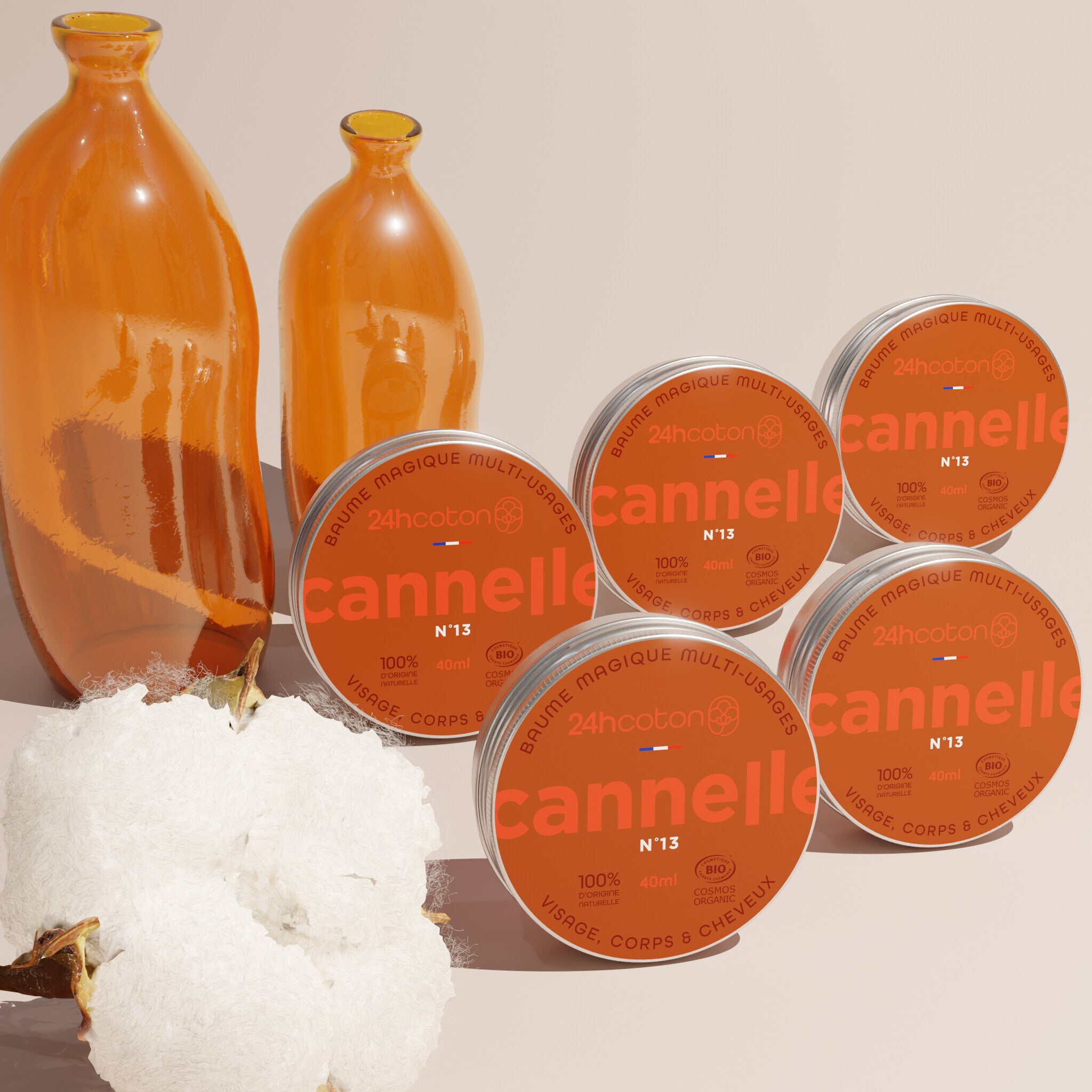 Baume Magique Multi-Usages PACK DE 5– CANNELLE