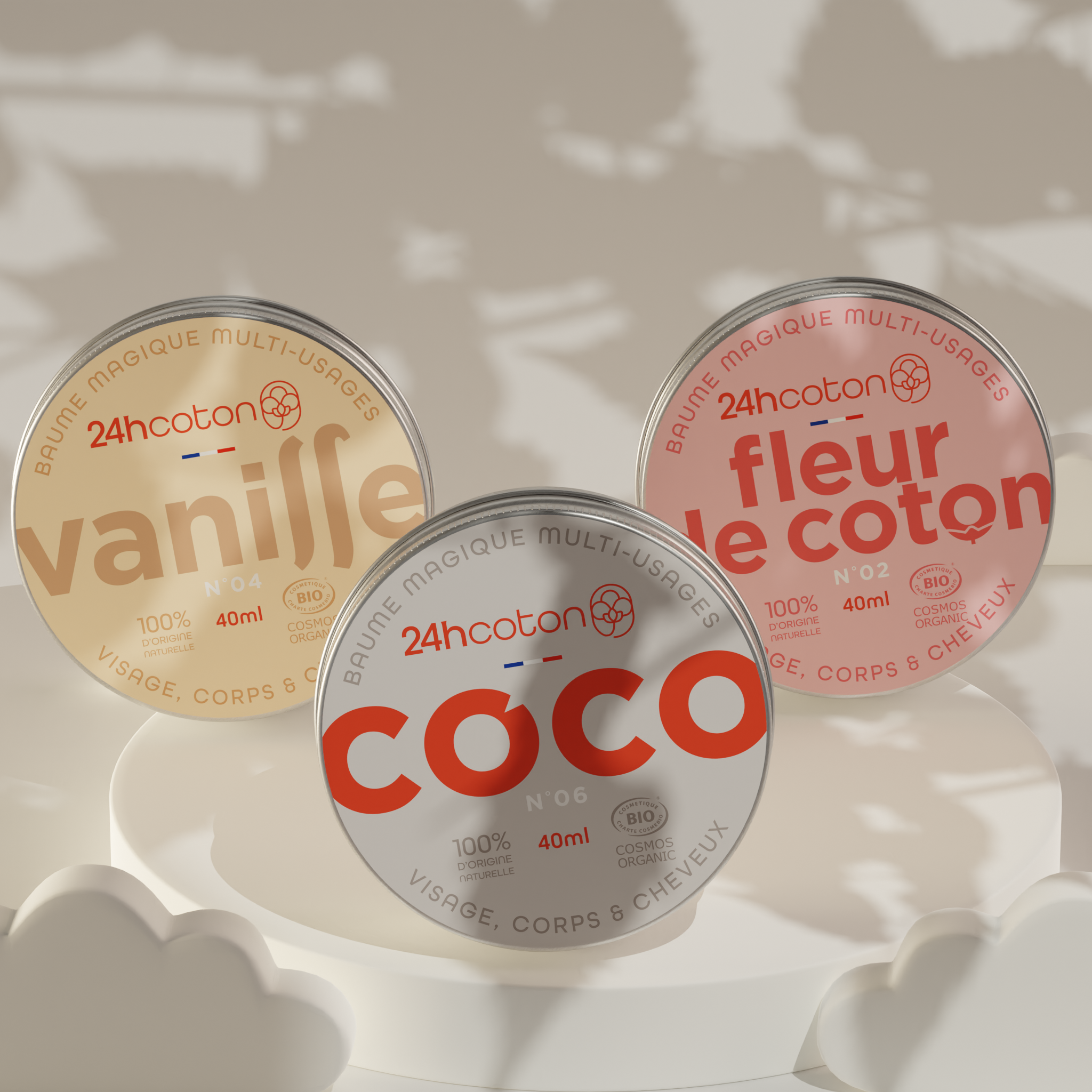 Baume Magique Multi-Usages DOUCEUR– PACK DE 3